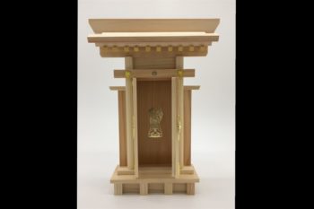 小型神棚巾着扉開