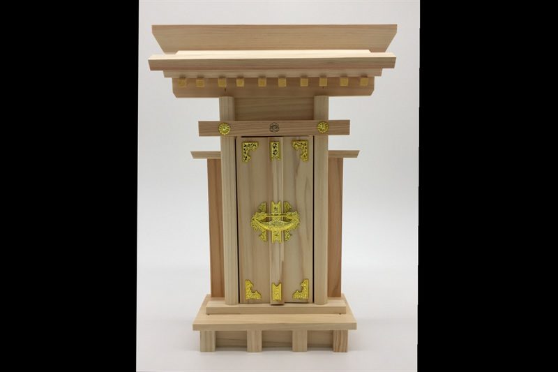 小型神棚巾着扉閉