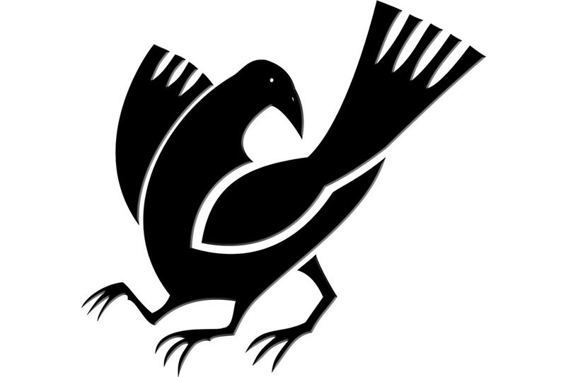 カラス：八咫烏（やたがらす）