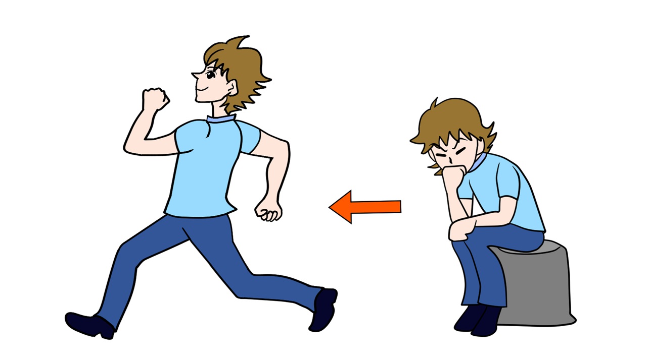 じっくり考えてから動く