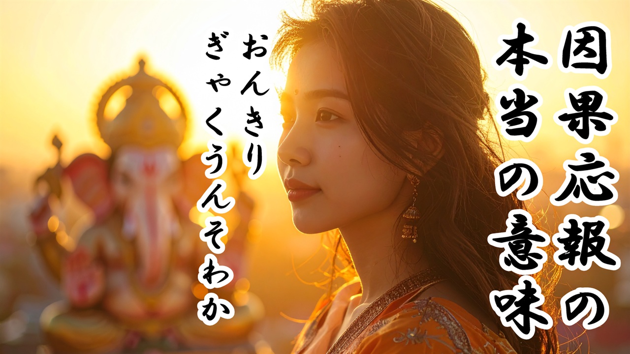 因果応報の本当の意味