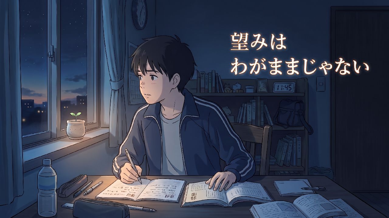望みはわがままじゃない