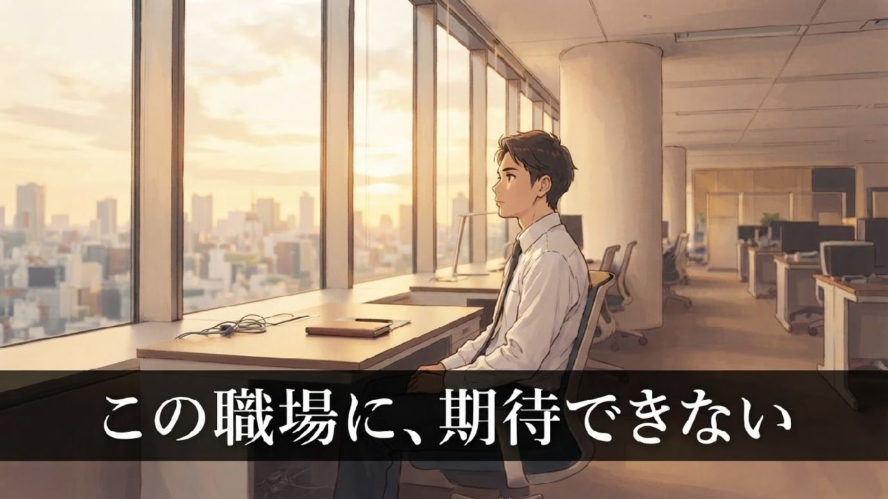 この職場に期待できない